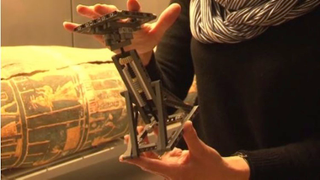Illustration for article titled Archeologists Use Lego to Restore a 3,000-year old Mummy Sarcophagus
